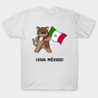 Viva Mexico Cat T-Shirt